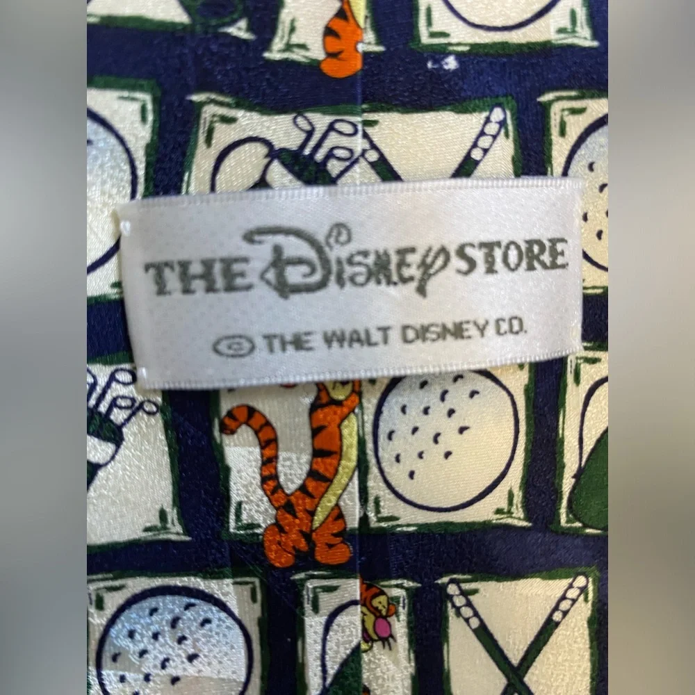 Vintage Tigger golf tie from the Disney Store